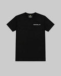 MANALI 77 Core T-Shirt 180 GSM in black, front view